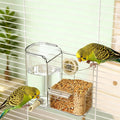 2-in-1 Bird Feeder & Water Dispenser – Automatic Food & Water Station for Small Birds