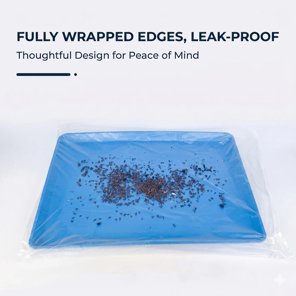 100-Pack Disposable Bird Cage Liner Bags – Thickened, Leak-Proof & Easy to Replace