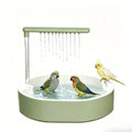 Parakeet Bird Bath Box, Auto Shower for Small-Medium Parrots/Budgies with Water Circulate Function
